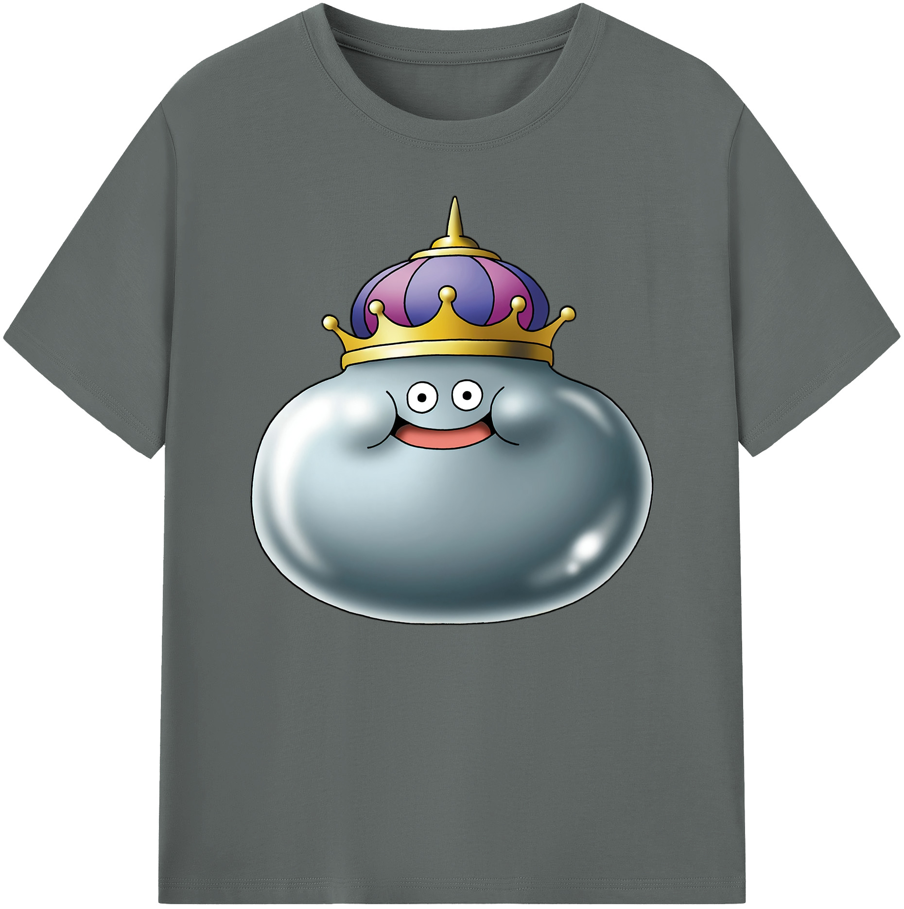 （画像用） ドラゴンクエスト Doragon Kuesuto Dragon Quest 綿100％ メンズ半袖Tシャツ｜肌触りやわらか＆通気性